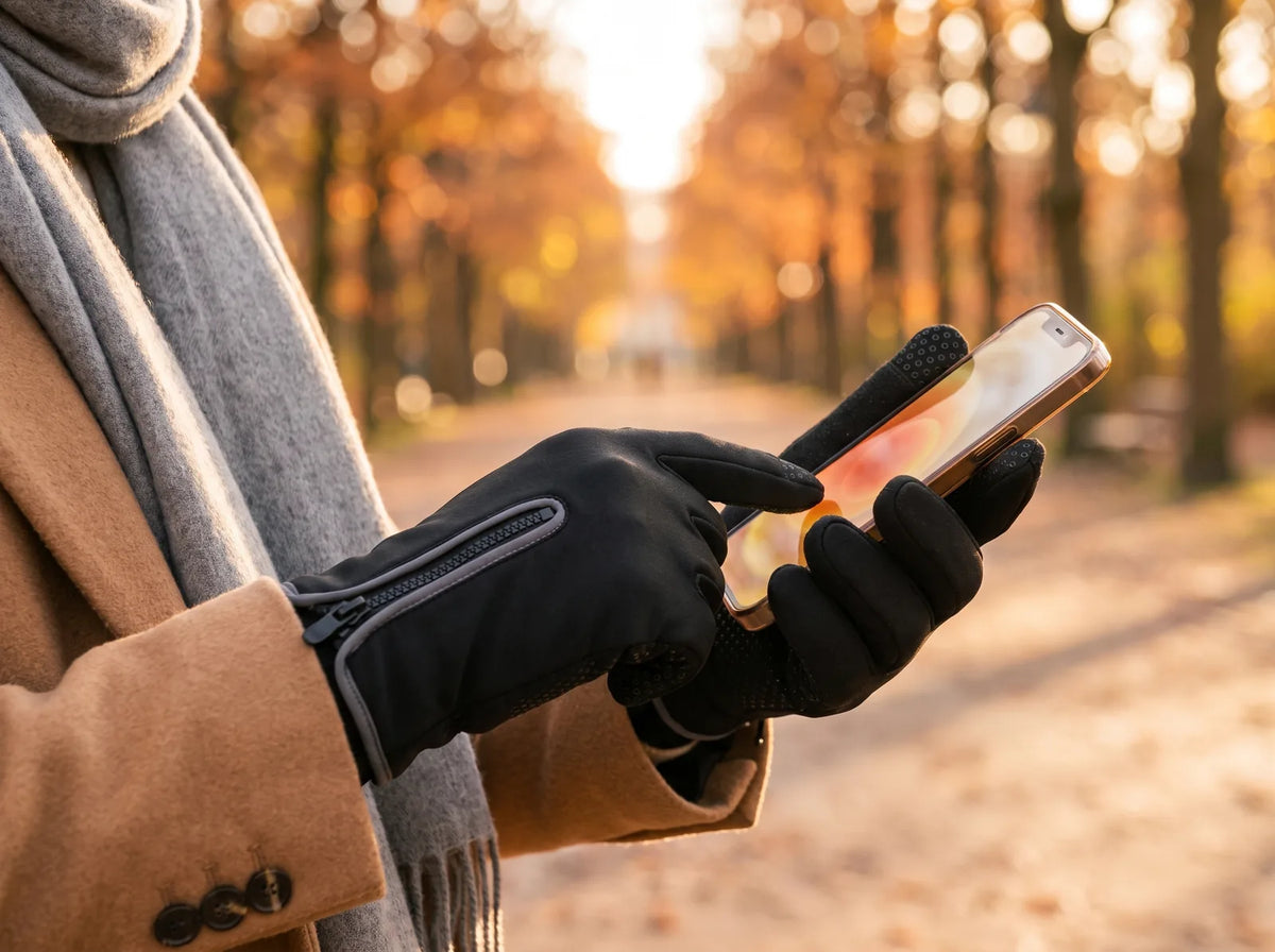 Alpenwarm heated touchscreen gloves