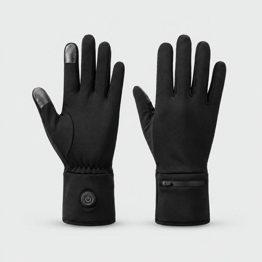 Alpenwarm thin heated liner gloves with touchscreen thumb and index finger